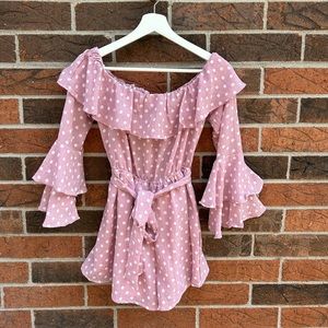Favlux polka dot romper